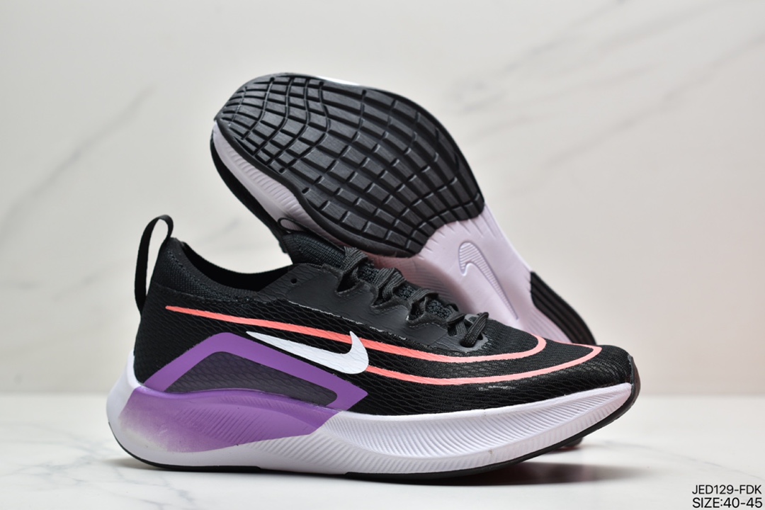 150  耐克Nk Zoom Fly 4 耐男子超弹碳板跑步鞋CT2392-100