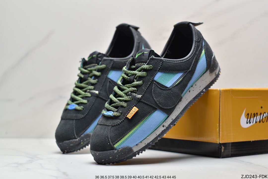240 耐克Union x Nike Cortez情侣款 阿甘系列 运动休闲跑步鞋DR1413