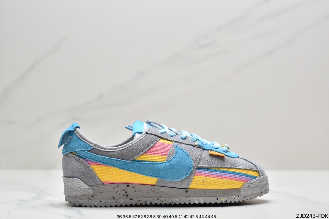 240 耐克Union x Nike Cortez情侣款 阿甘系列 运动休闲跑步鞋DR1413
