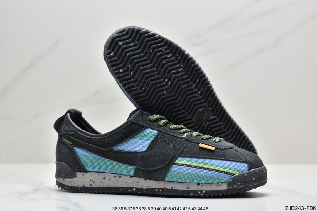 240 耐克Union x Nike Cortez情侣款 阿甘系列 运动休闲跑步鞋DR1413