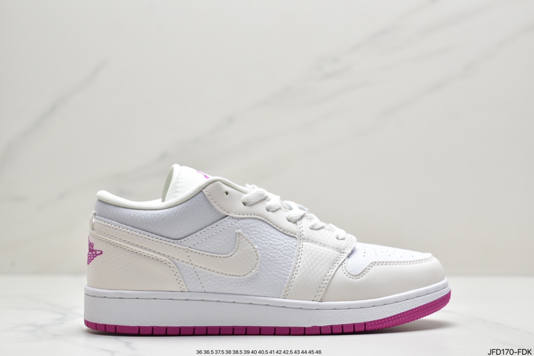 170 乔丹Air Jordan 1 Low AJ1 WH LV 乔1 低帮复古文化休闲运动篮球鞋553558-117