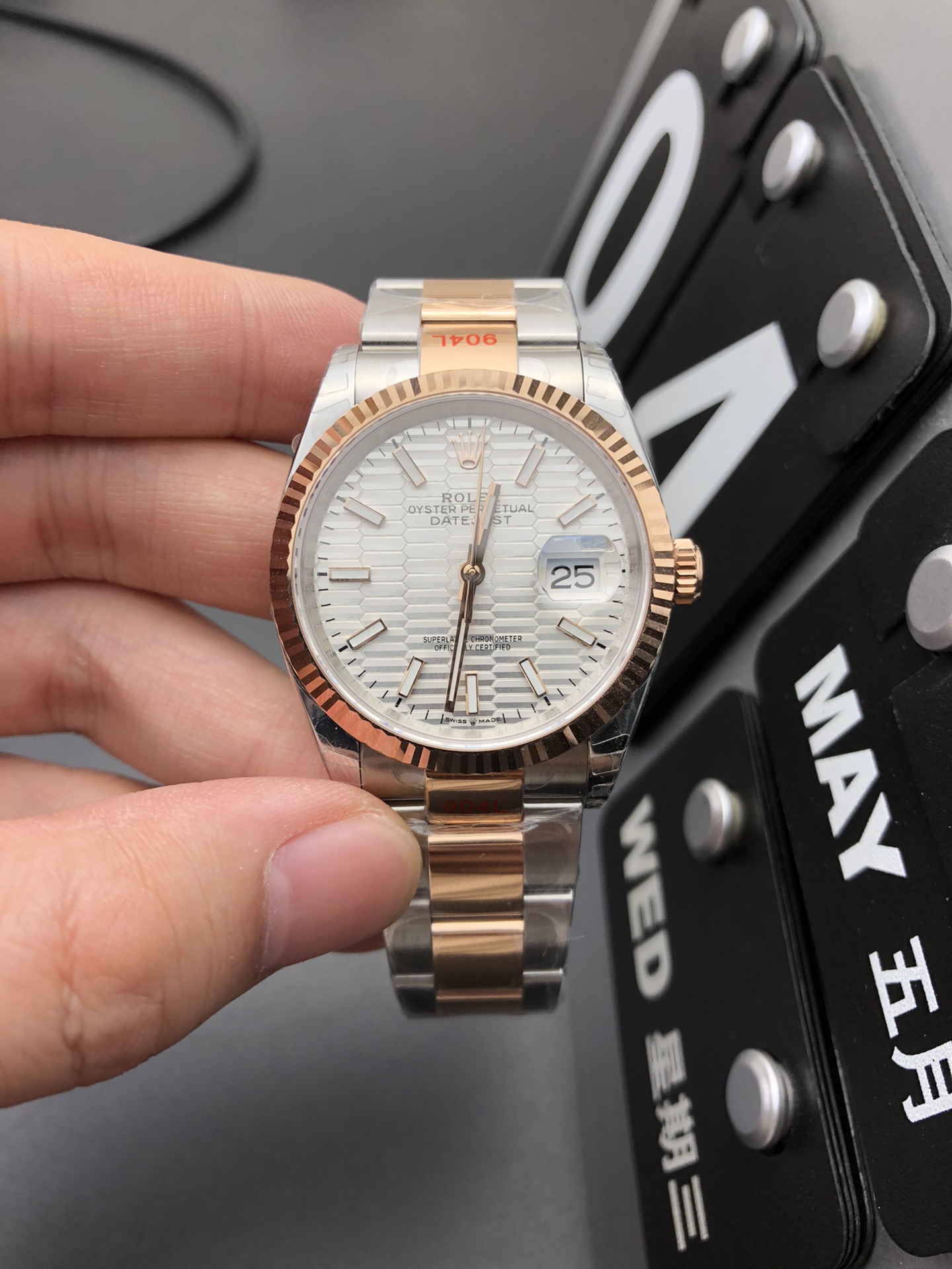 Rolex 36间金日志