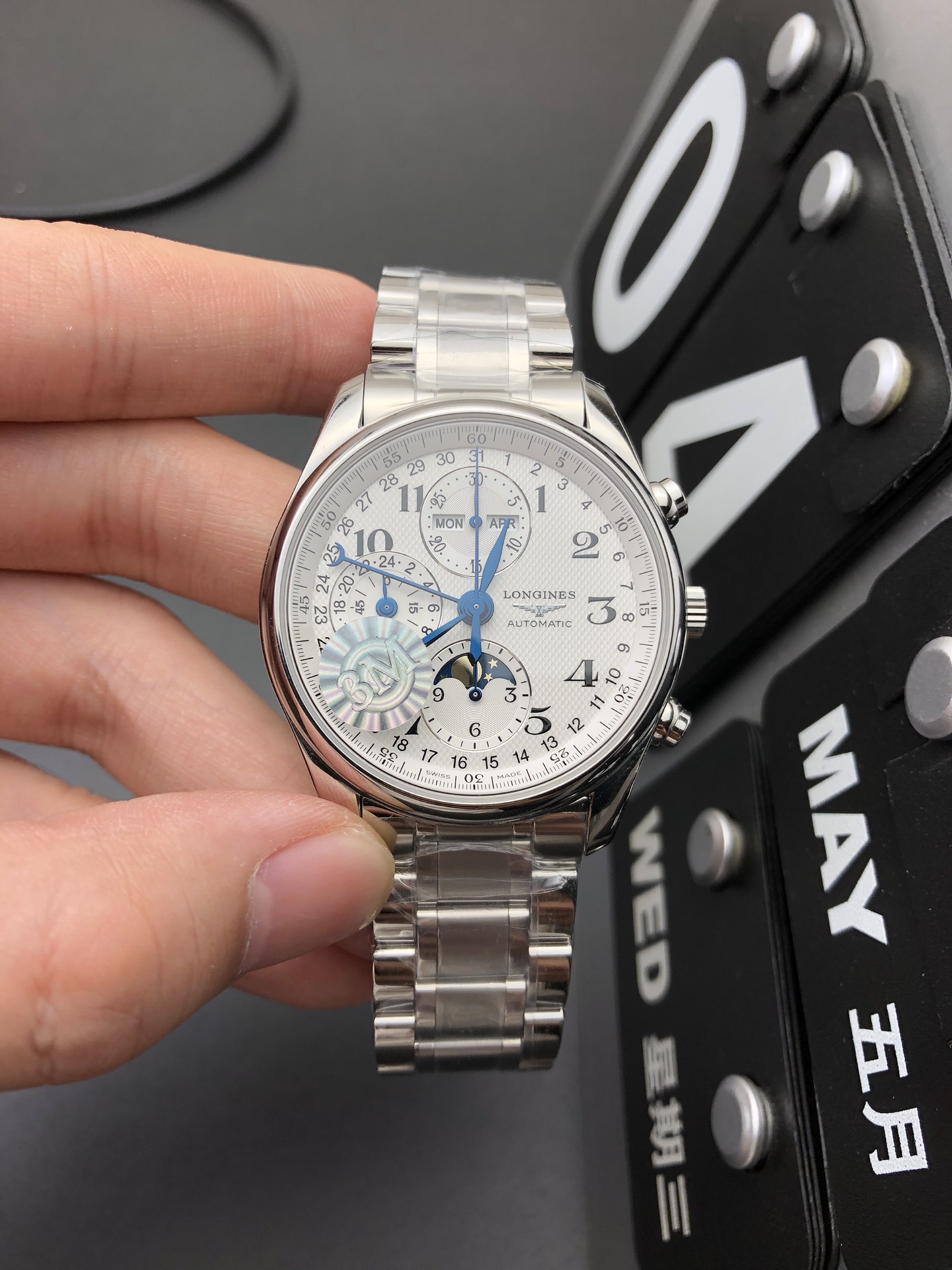Longines 3M 八针月相