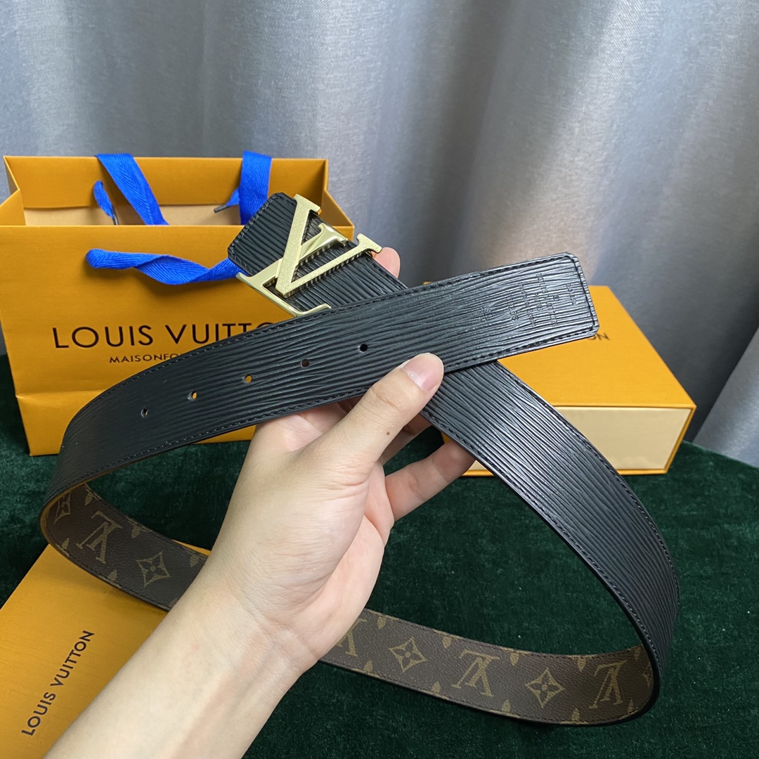 Louis Vuitton Belts Men Canvas