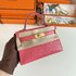 Hermes Kelly Handbags Crossbody & Shoulder Bags Dark Pink Gold Hardware Goat Skin Sheepskin Mini