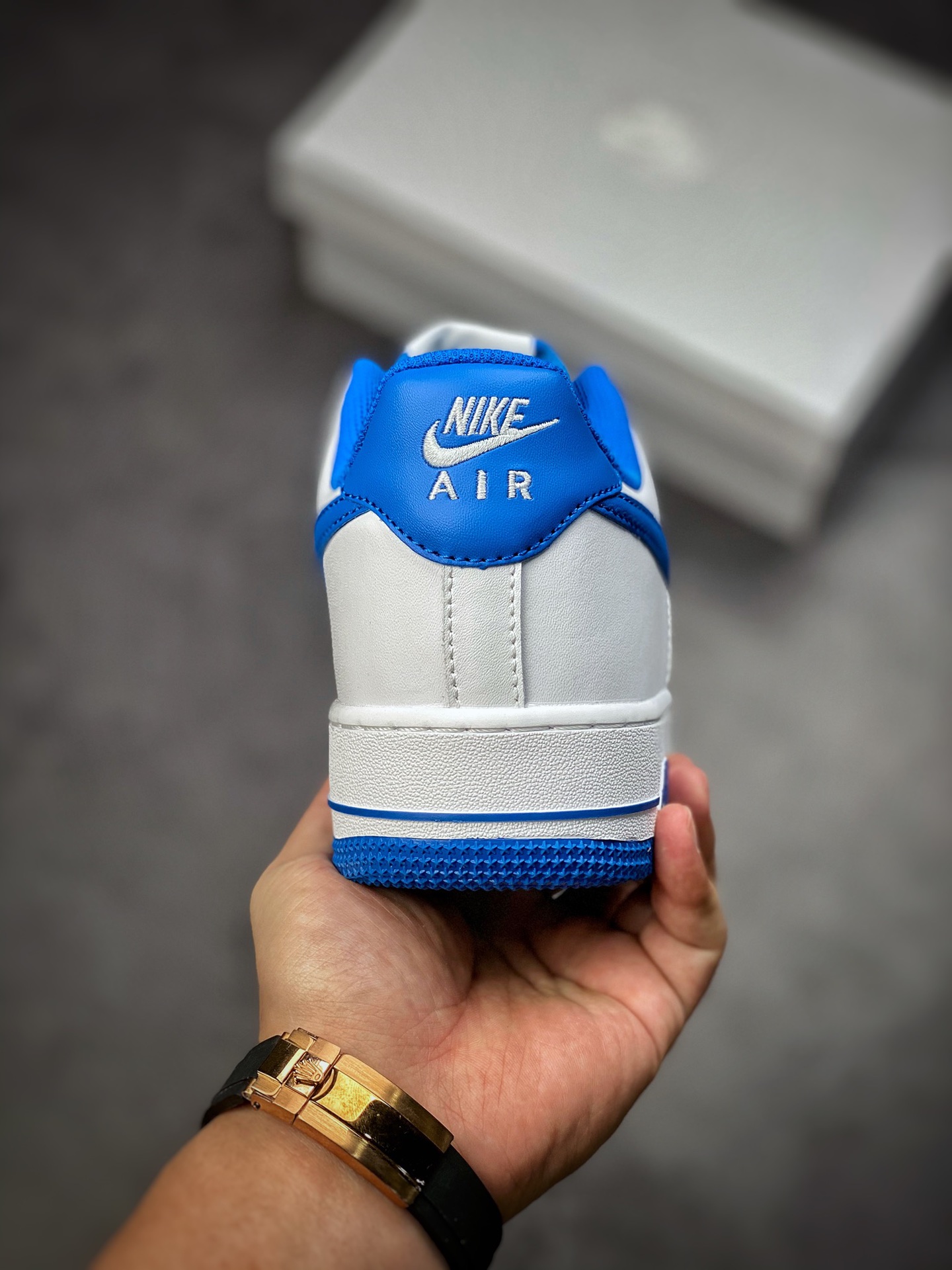 200 Nike Air Force 1 Low 07 白蓝 #原楦头原纸板 DH7561-104