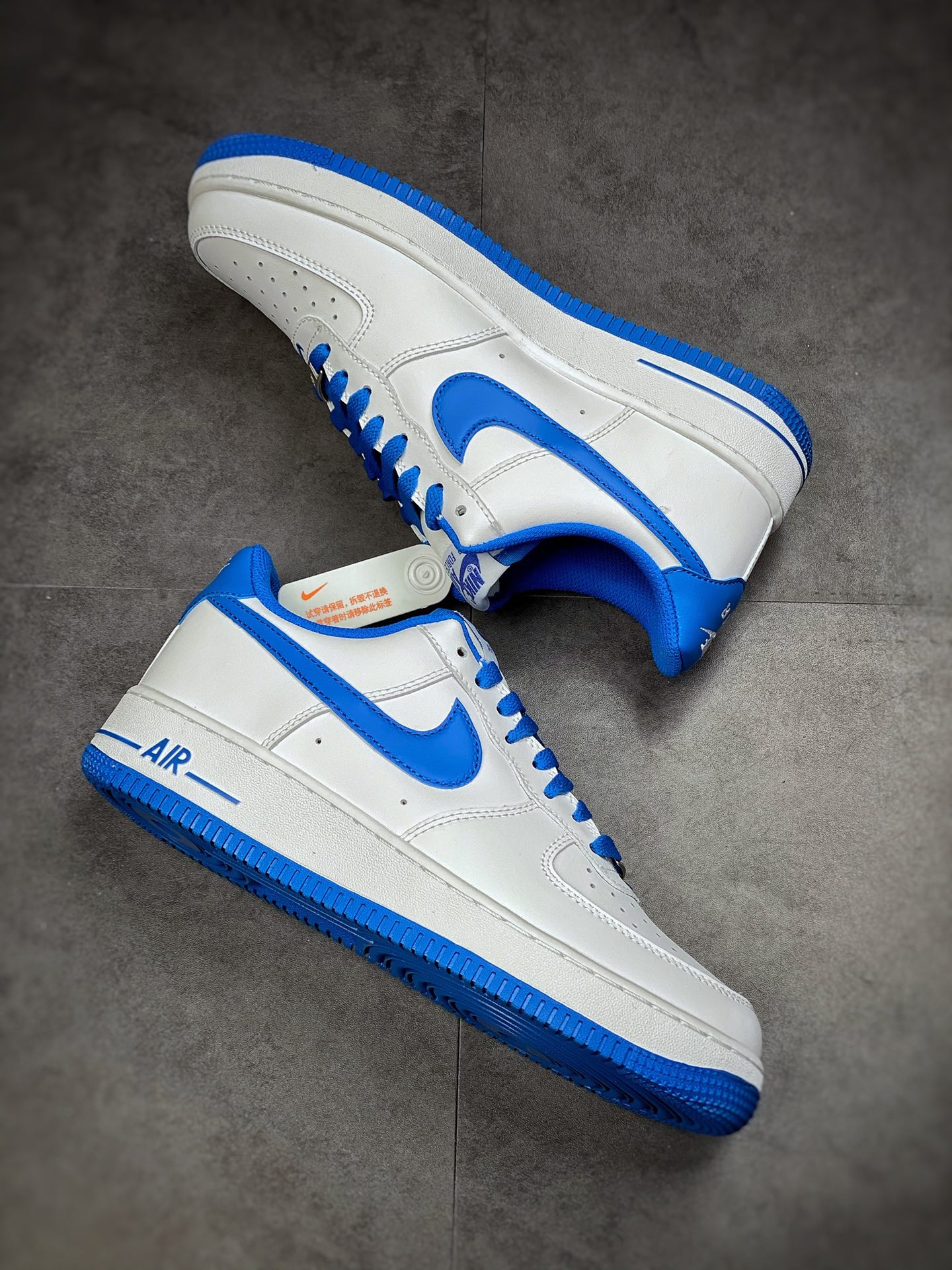 200 Nike Air Force 1 Low 07 白蓝 #原楦头原纸板 DH7561-104