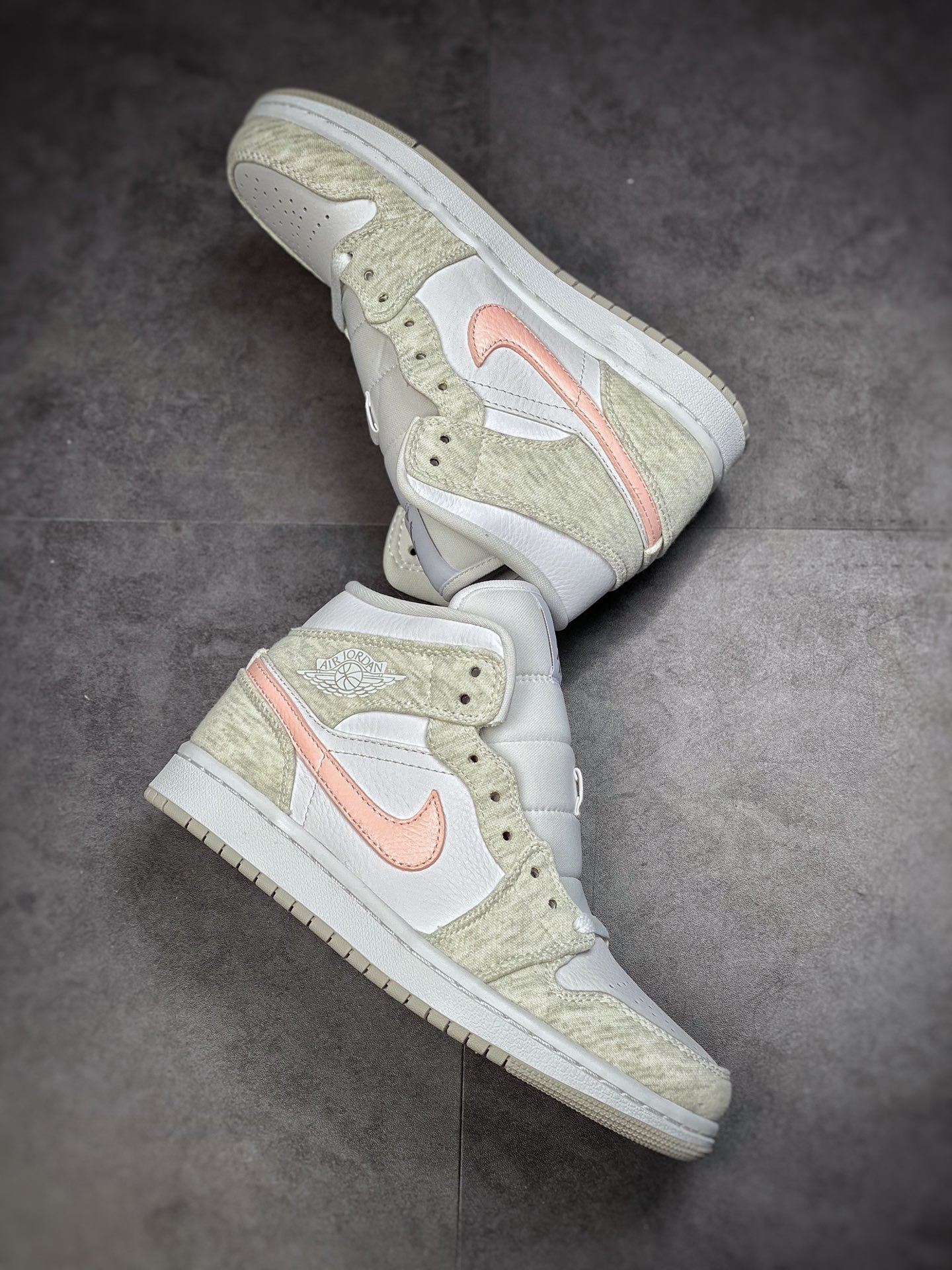 260 原装裸鞋级 市面最高工艺产物 Air Jordan 1 Mid 纯原系列 DN4045-001