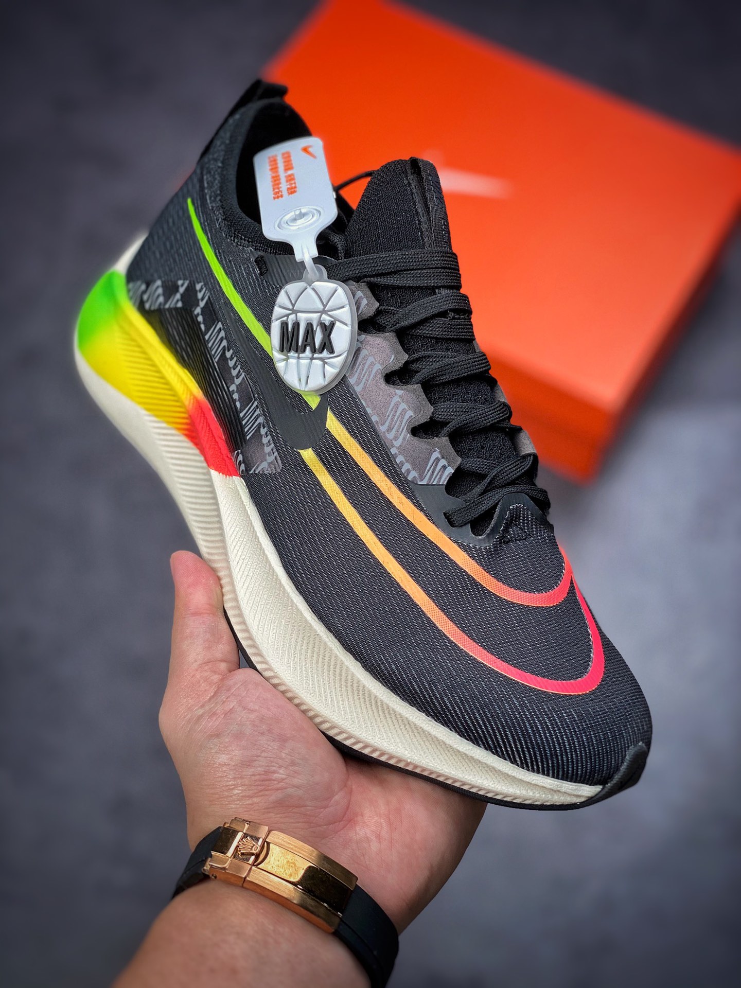 260 Nike Zoom Fly 4 耐克跑鞋 Flyknit 材料 DQ4993-010