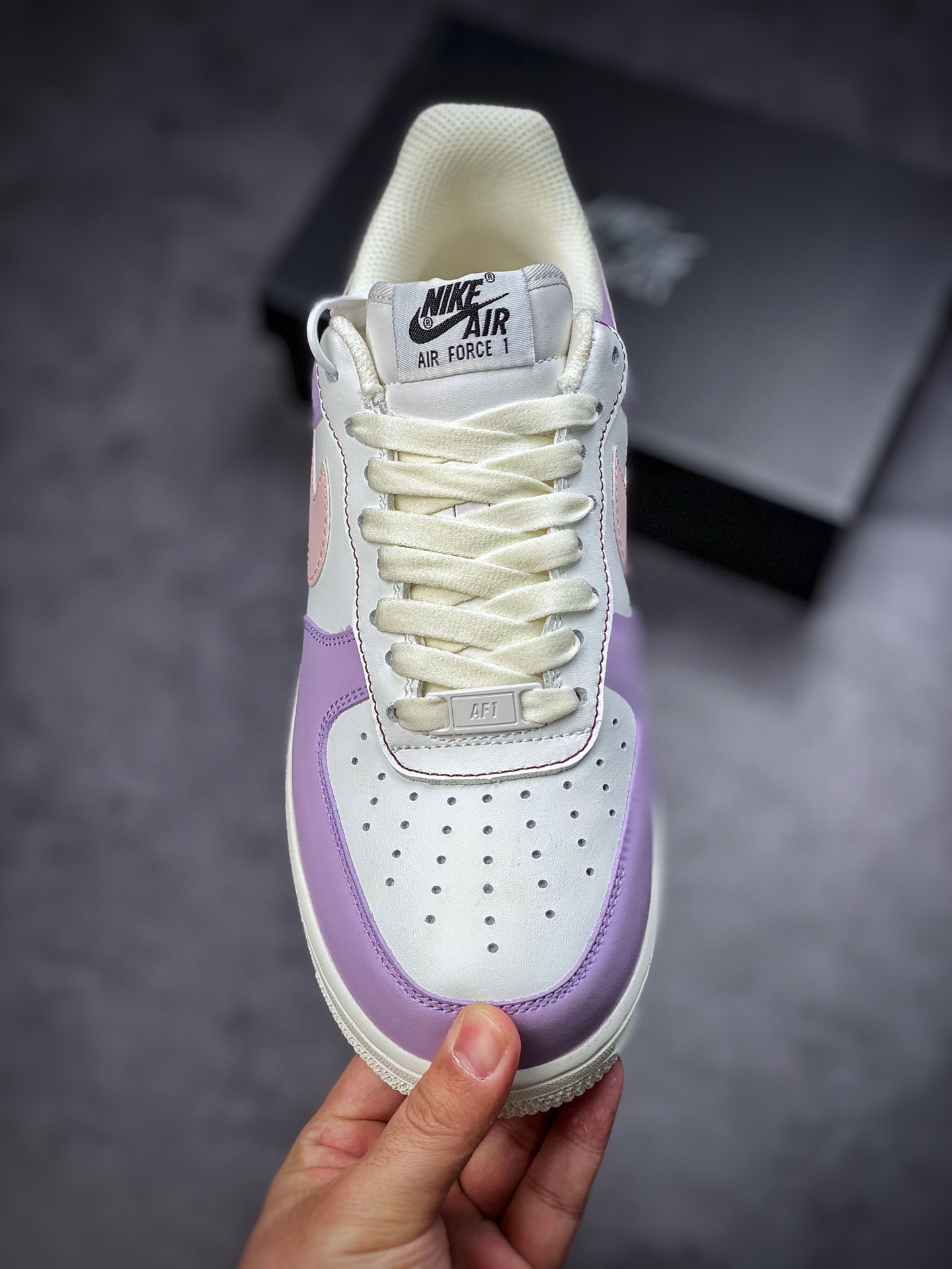 220 Nike Air Force 1 Low 07 粉紫 #原楦头原纸板 DQ6810-286