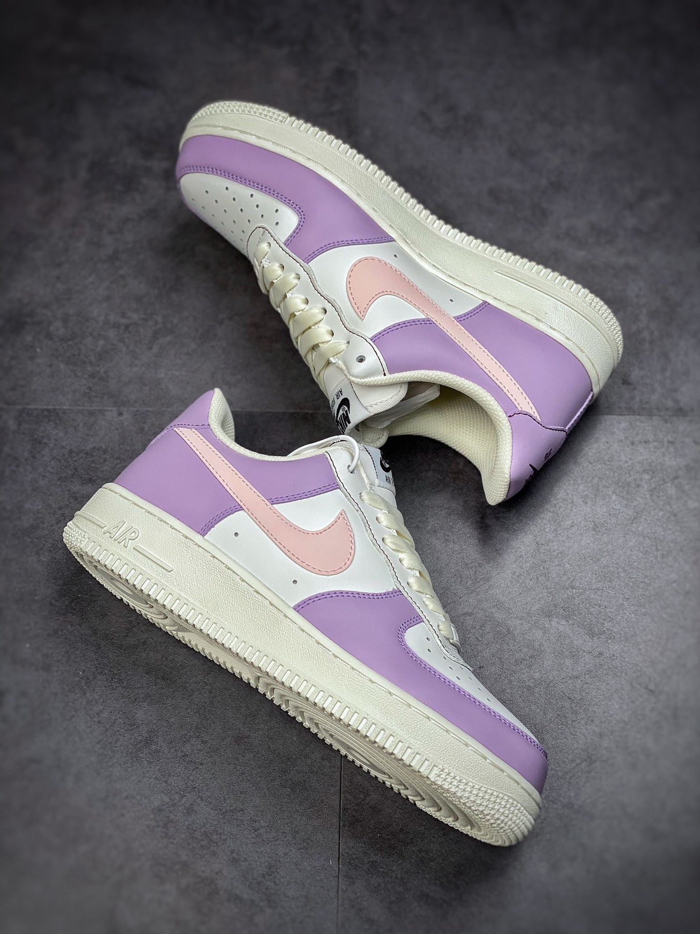 220 Nike Air Force 1 Low 07 粉紫 #原楦头原纸板 DQ6810-286