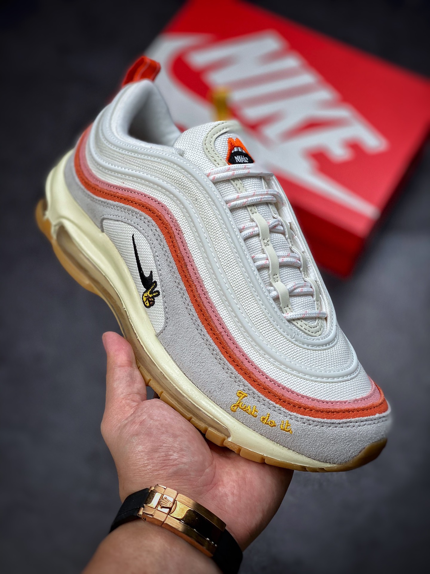 240 #纯原级 Nike Air Max 97子弹 奶油色 DQ7655-100