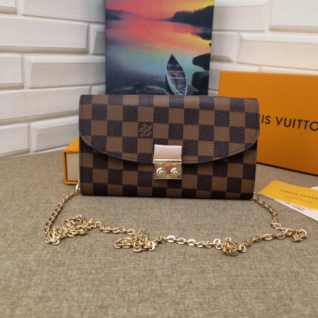 Damier Canvas Wallet - Front View