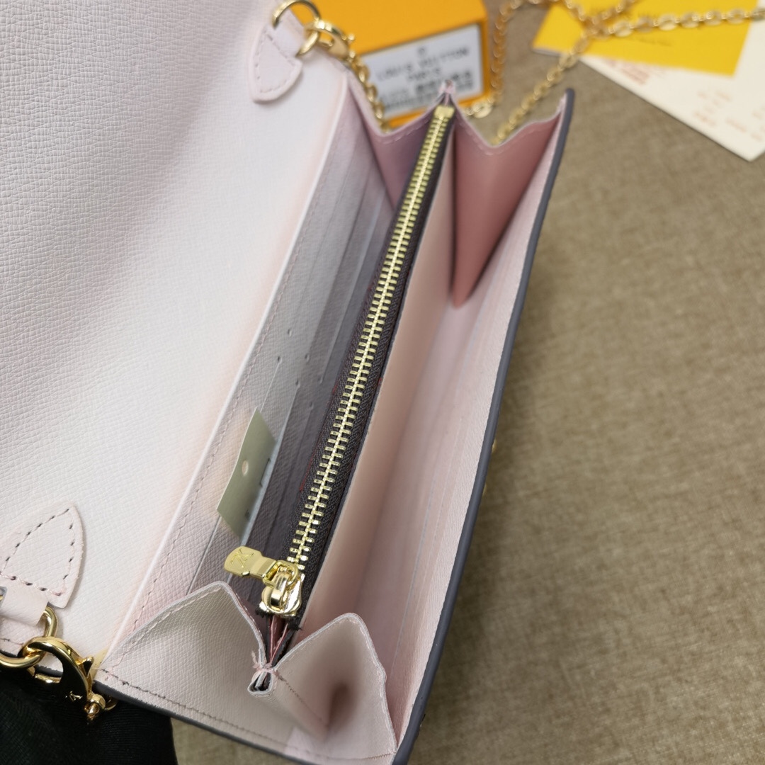 Damier Wallet - Hardware Close-up