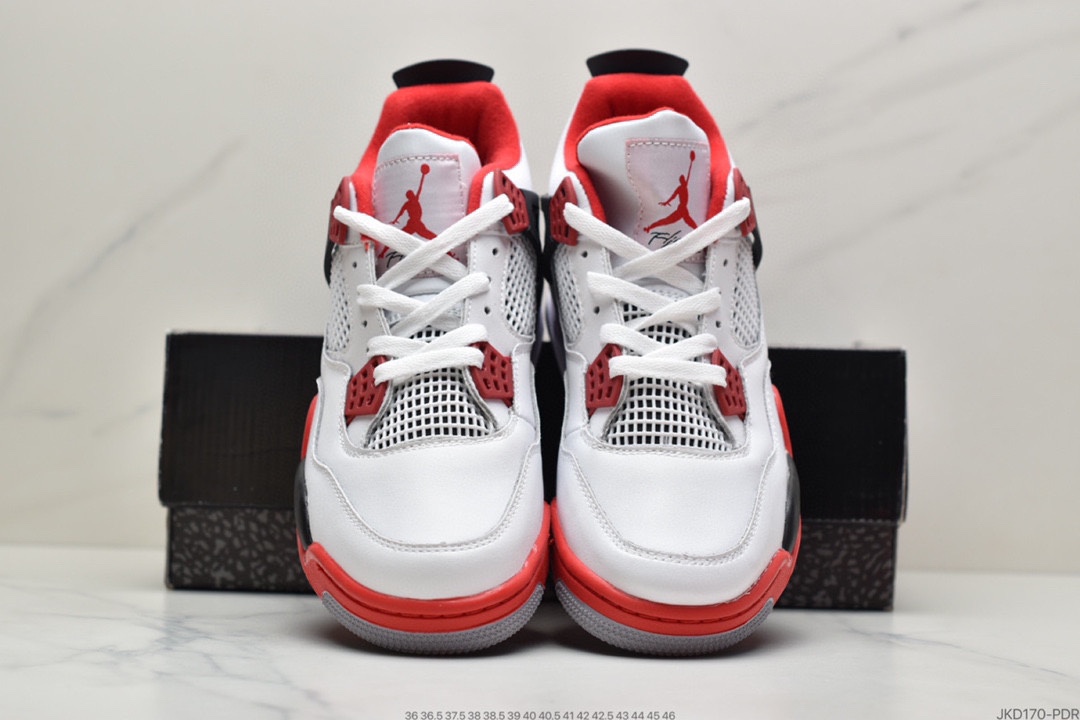 160 乔丹NK Air Jordan 4 Retro ” Hot Lava ” AJ4乔4 热熔岩篮球鞋308497-116
