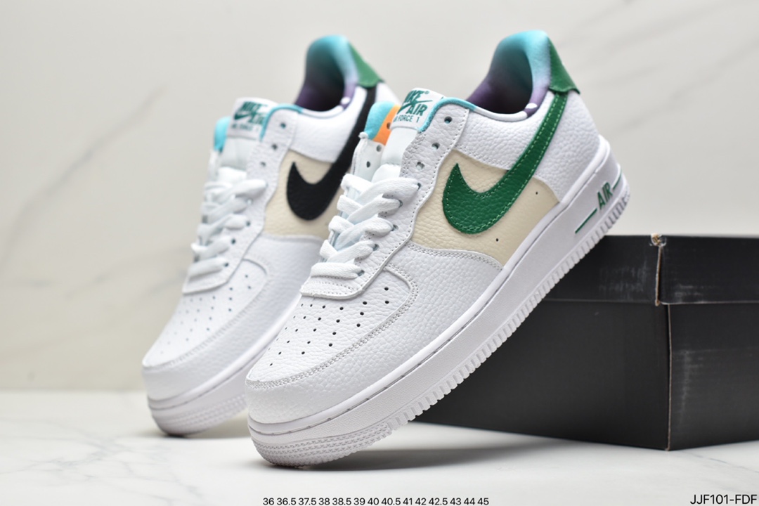 135 真标耐克Nike Air Force1 07 LV8空军一号低帮运动休闲板鞋原装级别 DJ5148-100