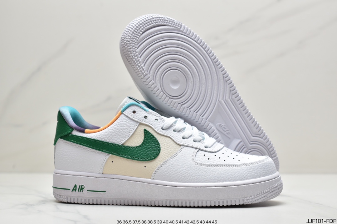 135 真标耐克Nike Air Force1 07 LV8空军一号低帮运动休闲板鞋原装级别 DJ5148-100