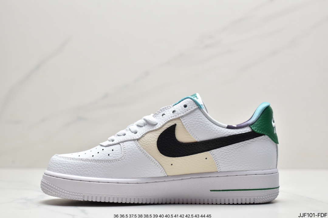 135 真标耐克Nike Air Force1 07 LV8空军一号低帮运动休闲板鞋原装级别 DJ5148-100