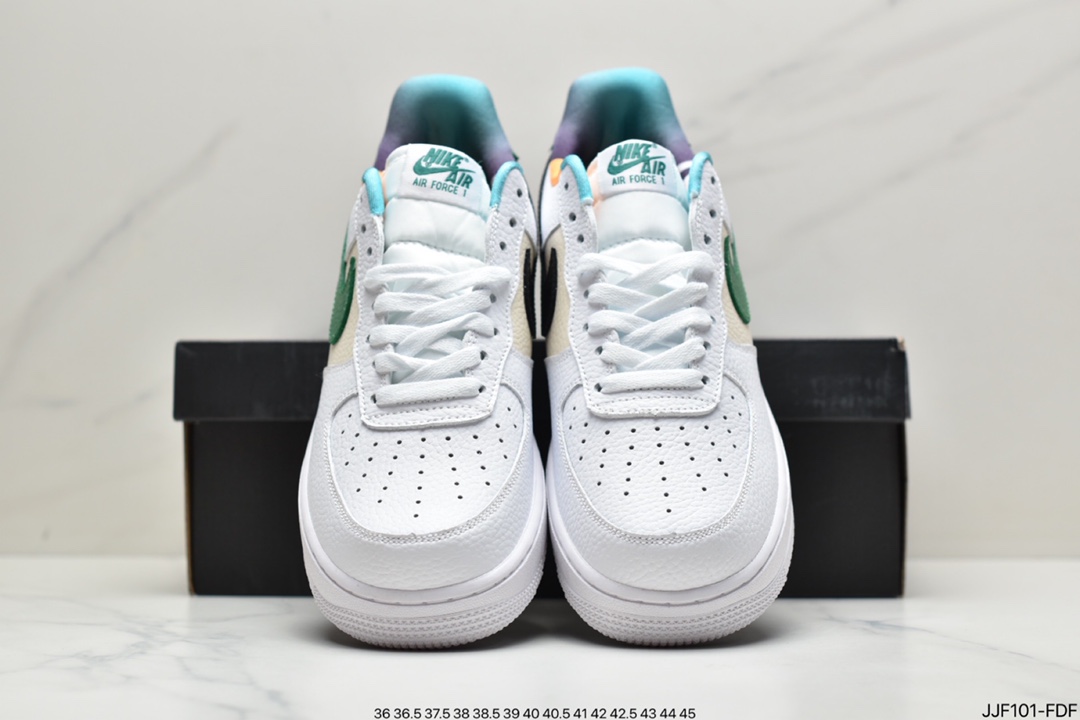 135 真标耐克Nike Air Force1 07 LV8空军一号低帮运动休闲板鞋原装级别 DJ5148-100