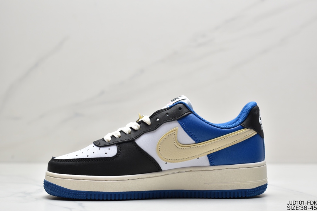 130 真标耐克Nike Air Force 1’07 空军一号经典低帮百板鞋 CJ0952-001