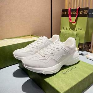 Shop Designer Gucci Shoes Sneakers Unisex Cowhide PVC Sheepskin TPU Fashion P82884828820