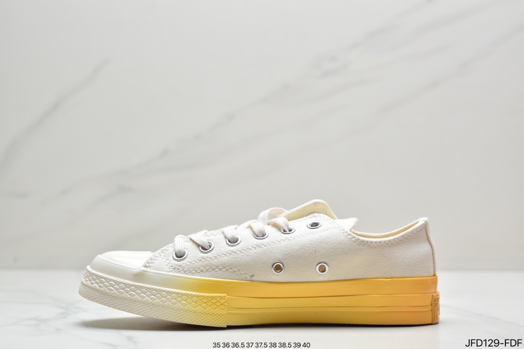 Converse Chuck 1970S New Gradient Lemon Low Casual Shoe A00534C