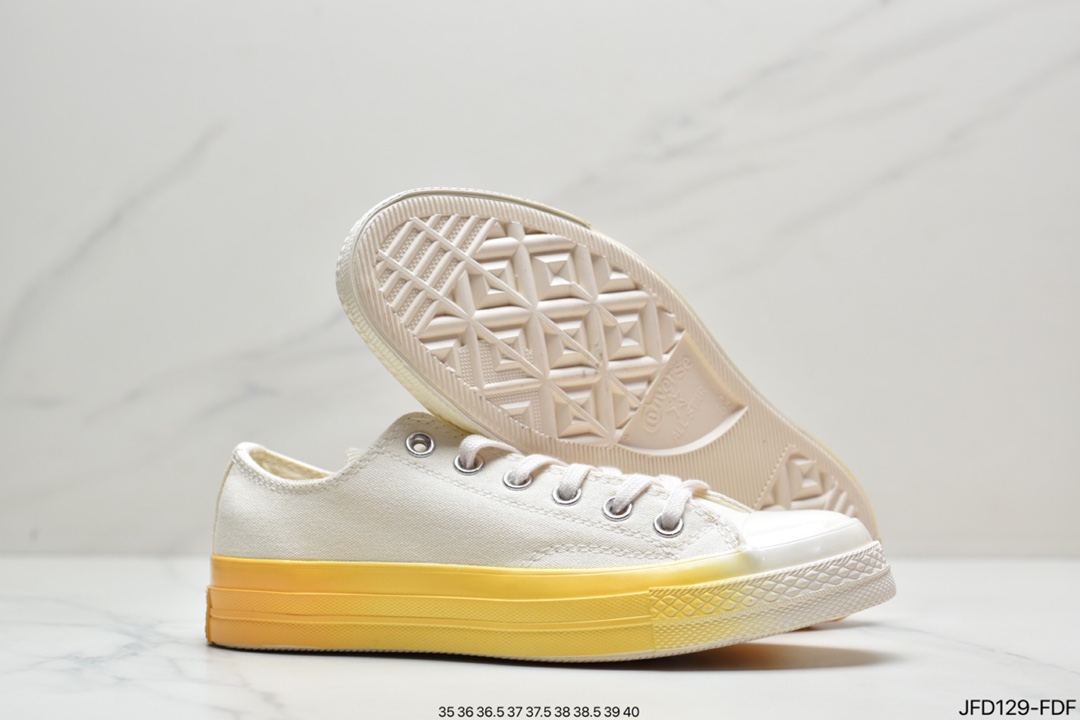 Converse Chuck 1970S New Gradient Lemon Low Casual Shoe A00534C