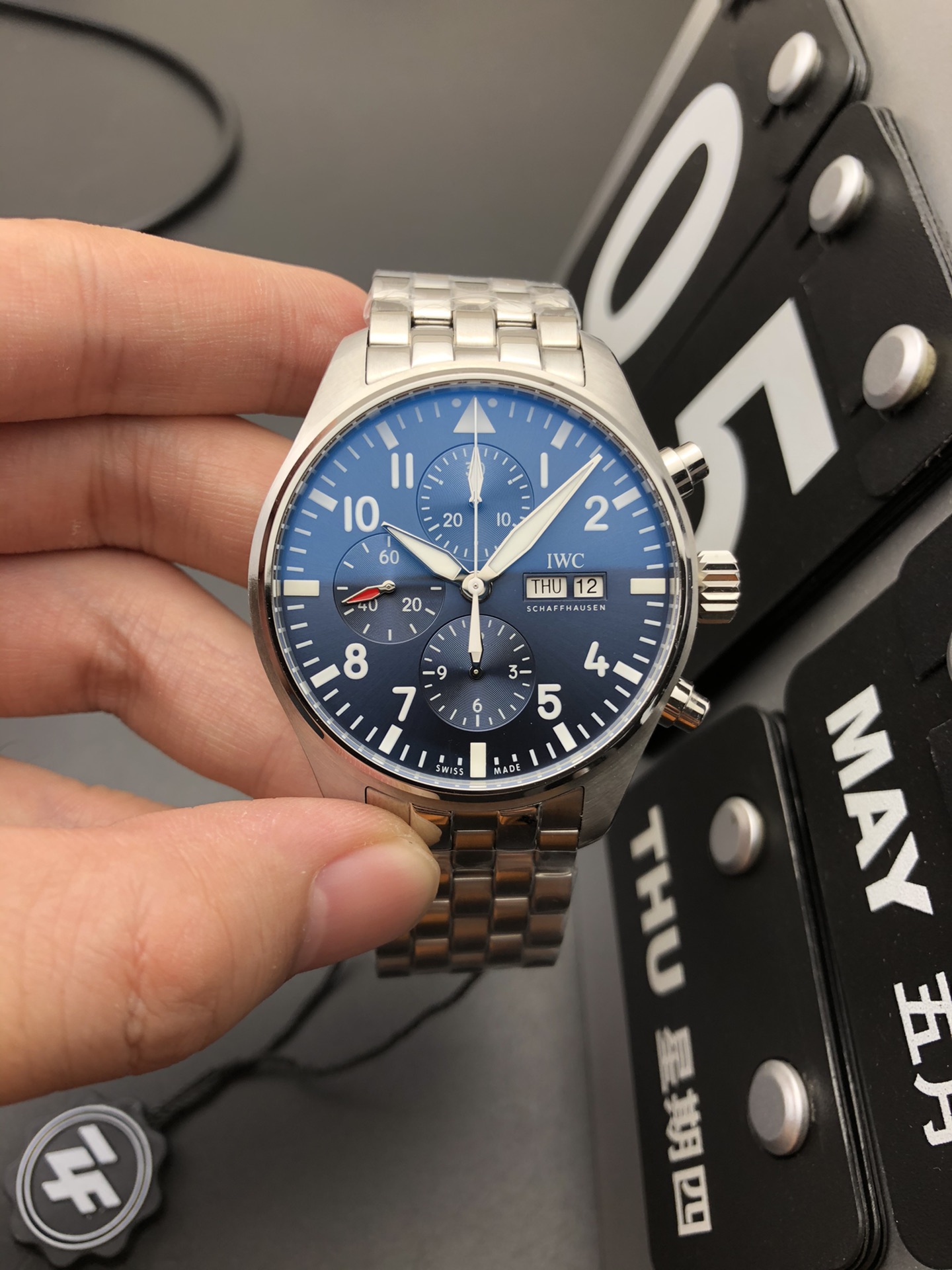 IWC 钢带款飞计小王子