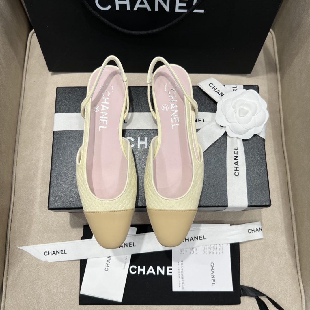 Chanel Shoes Sandals Splicing Spring/Summer Collection Fashion Casual