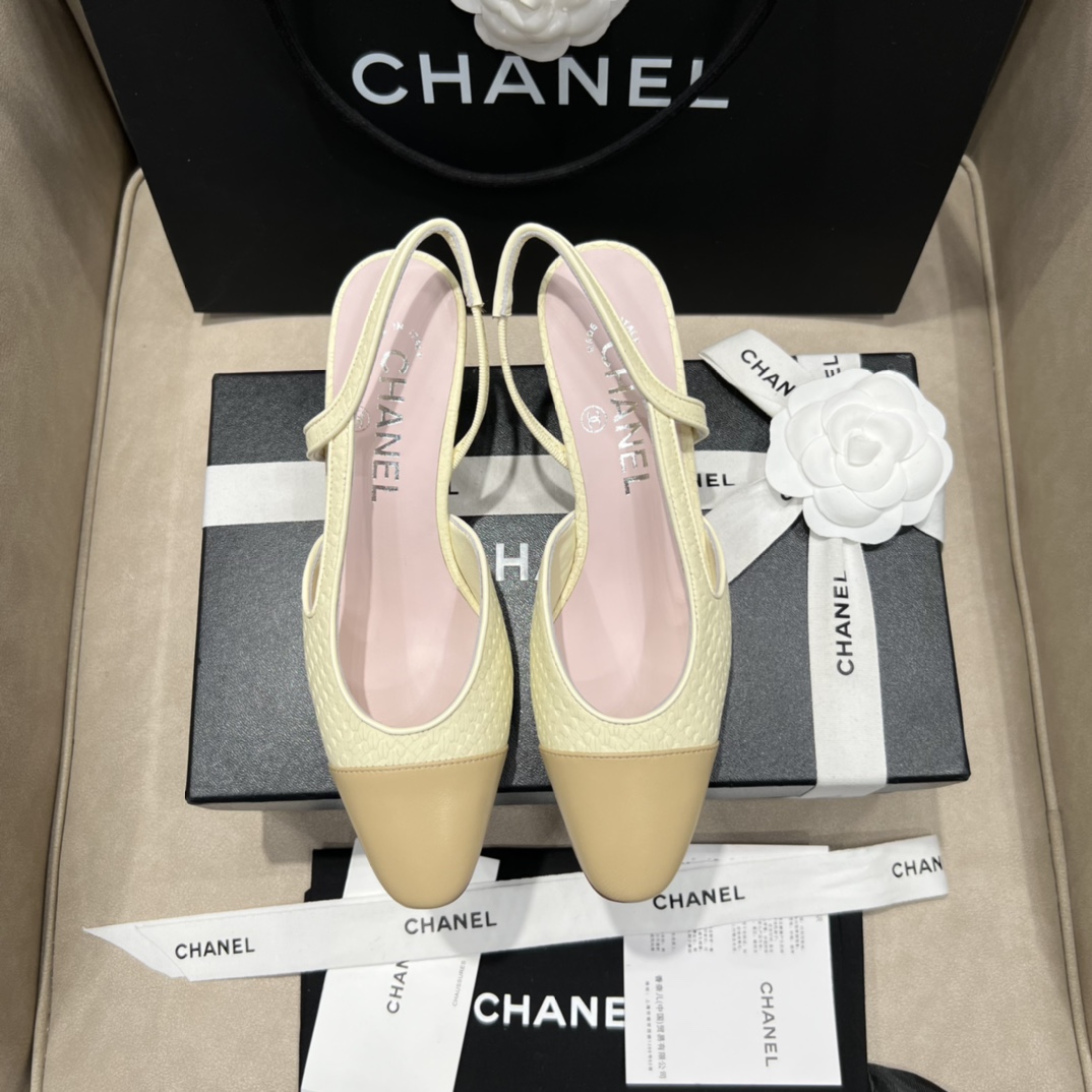 Chanel Shoes Sandals Splicing Spring/Summer Collection Fashion Casual