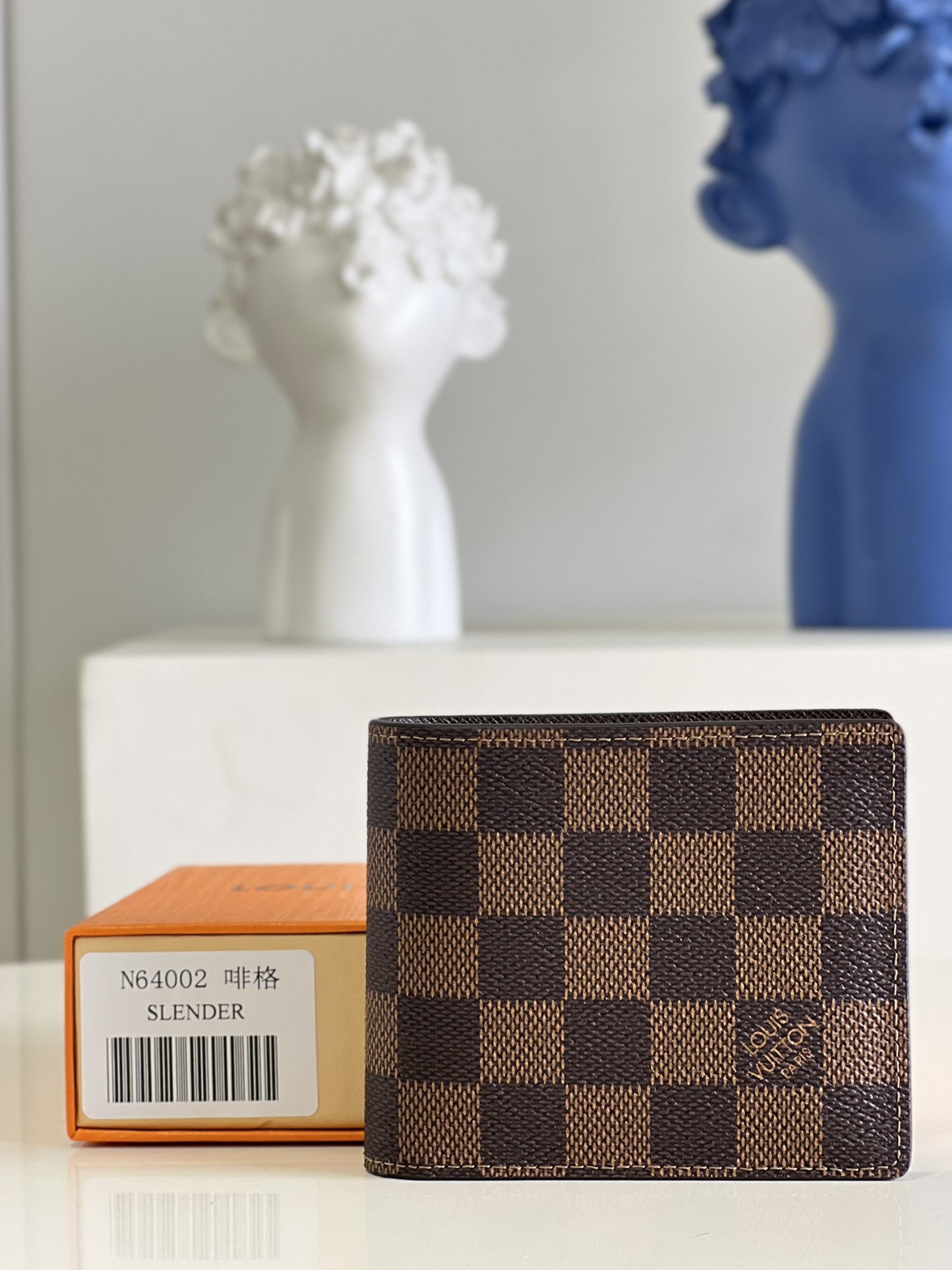 Louis Vuitton Wallet Monogram Eclipse Canvas M64002