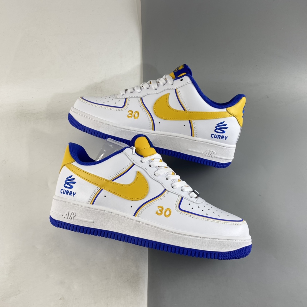 P240 Nike Air Force 1’07 Low ”Curry” 库里联名 空军一号低帮休闲板鞋 BS8856-115