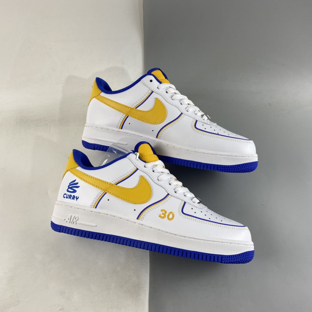 P240 Nike Air Force 1’07 Low ”Curry” 库里联名 空军一号低帮休闲板鞋 BS8856-115