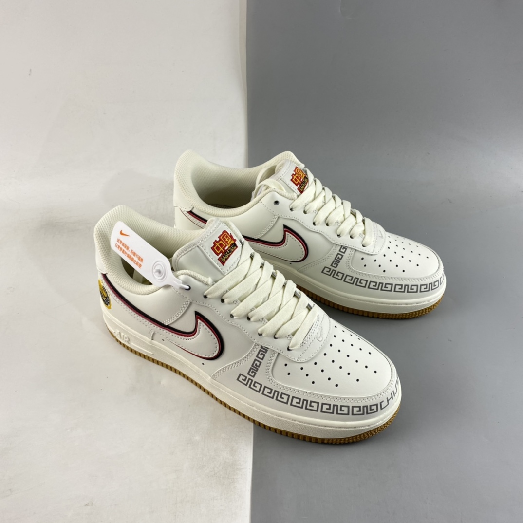 P260 Nike Air Force 1’07 Low 中国龙 中国男篮限定款 空军一号低帮休闲板鞋 CH9686-668
