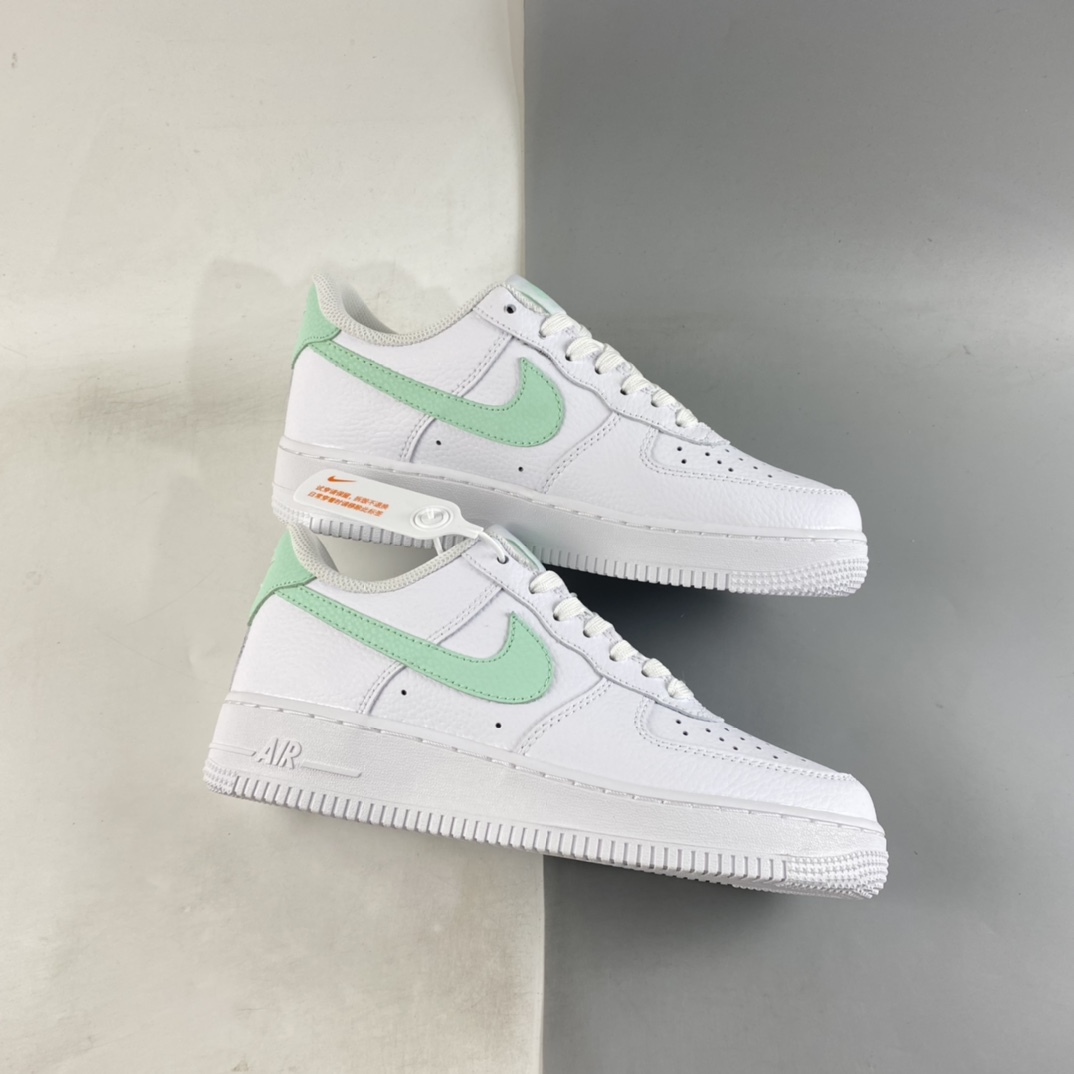 P200 Nike Air Force 1’07 Low 白浅绿 空军一号低帮休闲板鞋 CT3839-105