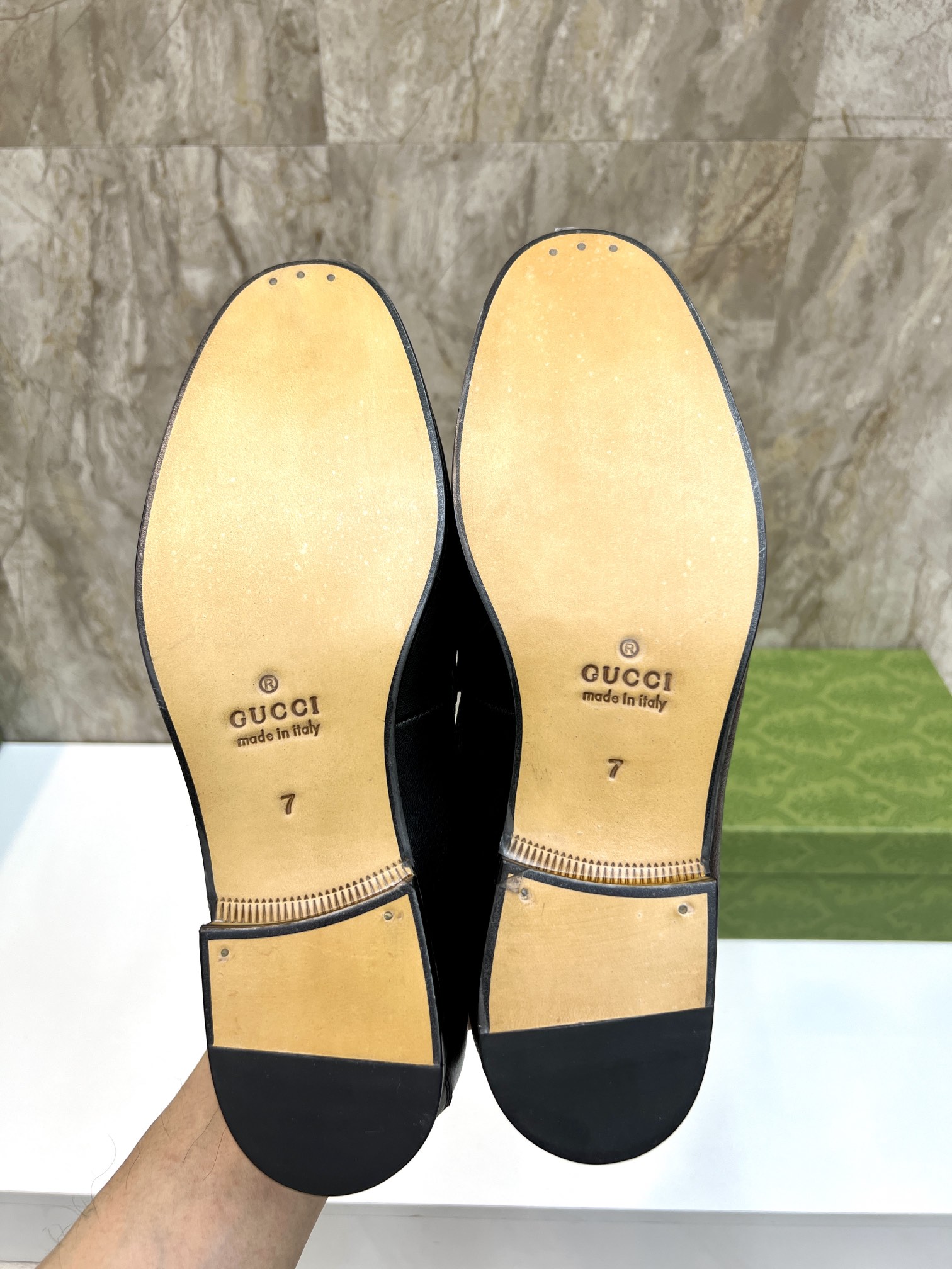 suela de cuero original P440 marca: GUCCI (Gucci) código estándar: código de los hombres 38/44 (45/4