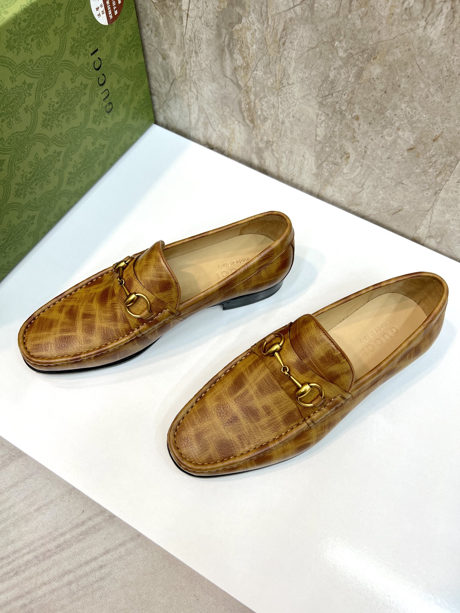 suela de cuero original P440 marca: GUCCI (Gucci) código estándar: código de los hombres 38/44 (45/4