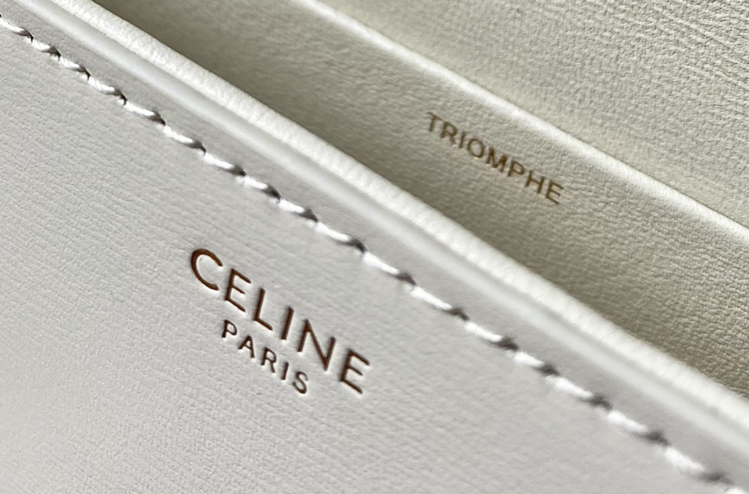 CELINE赛琳凯旋门全皮系列小牛皮肩背包194143