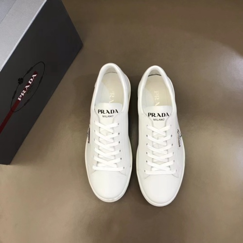 Prada Men's Leather Sneakers - Premium Quality, Exceptional Comfort, Sizes 38-45 1 Prada Men's Leather Sneakers - Premium Quality, Exceptional Comfort, Sizes 38-45