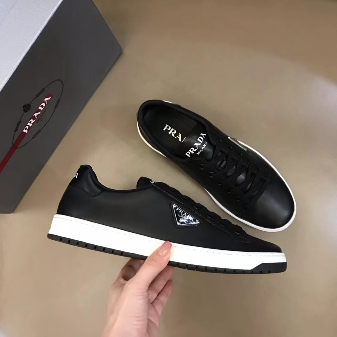Prada Men's Leather Sneakers - High-Quality, Comfortable, and Stylish 5 i1651825690 6398 3