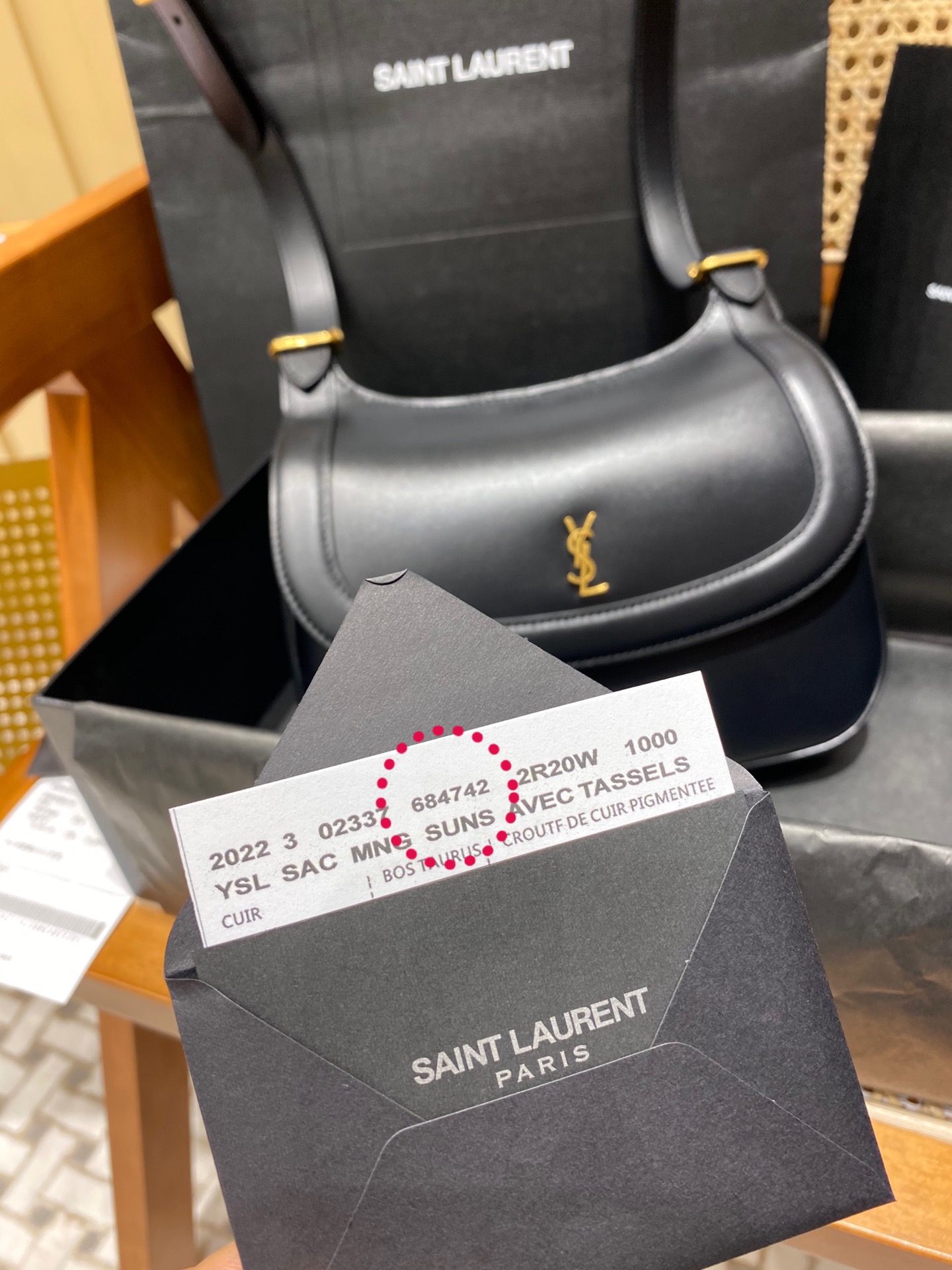 Saint laurent Ysl 𝐂𝐡𝐚𝐫𝐥𝐢𝐞 2022春夏最新款肩背斜挎包684742