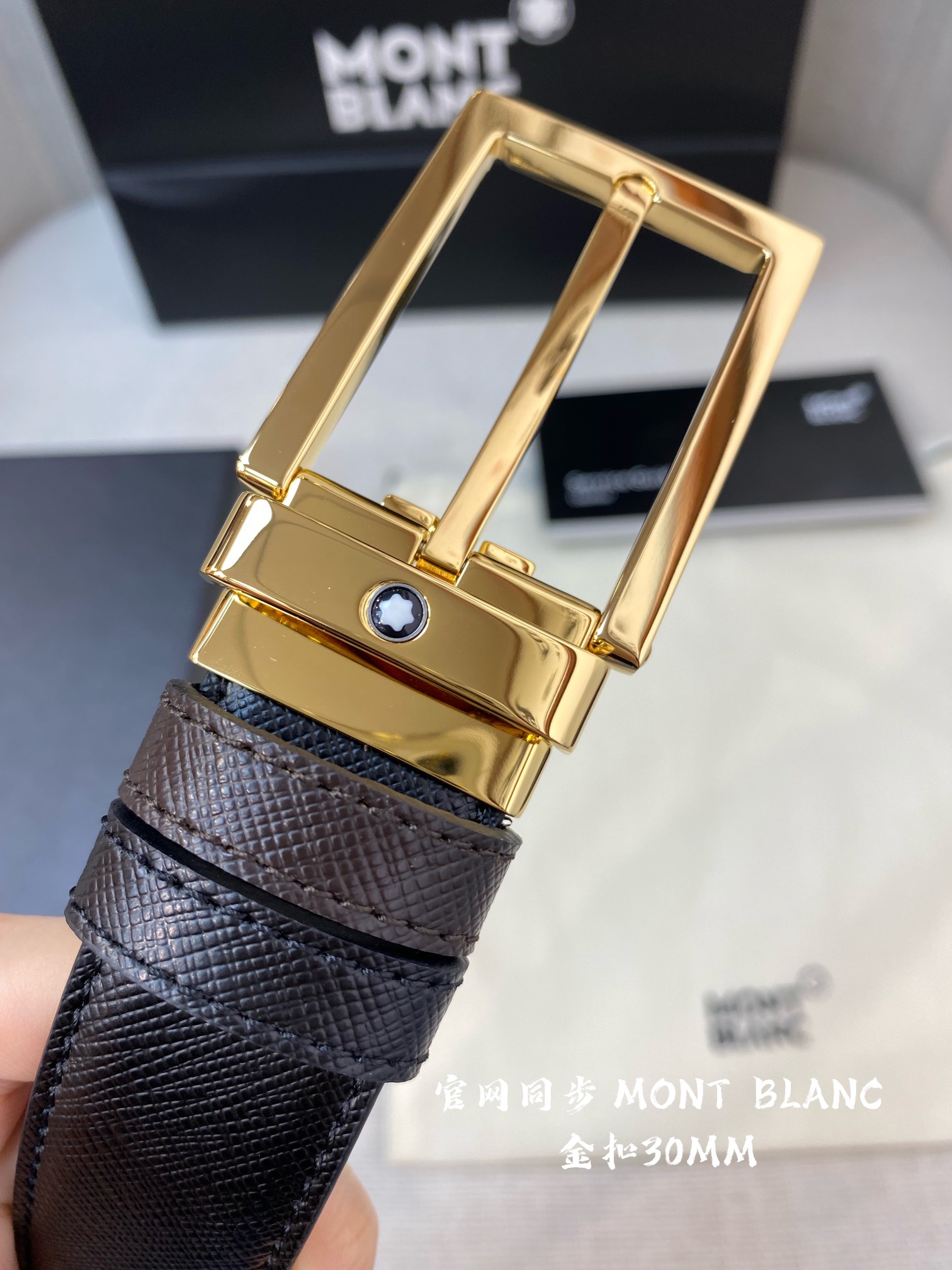 Montblanc万宝龙宽3.0cm