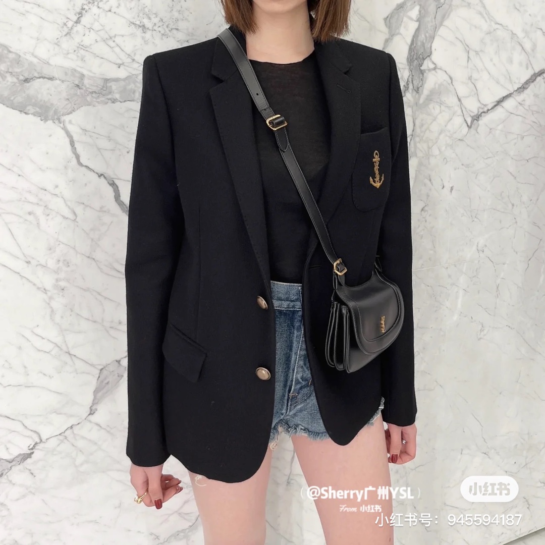 Saint laurent Ysl 𝐂𝐡𝐚𝐫𝐥𝐢𝐞 2022春夏最新款肩背斜挎包684742