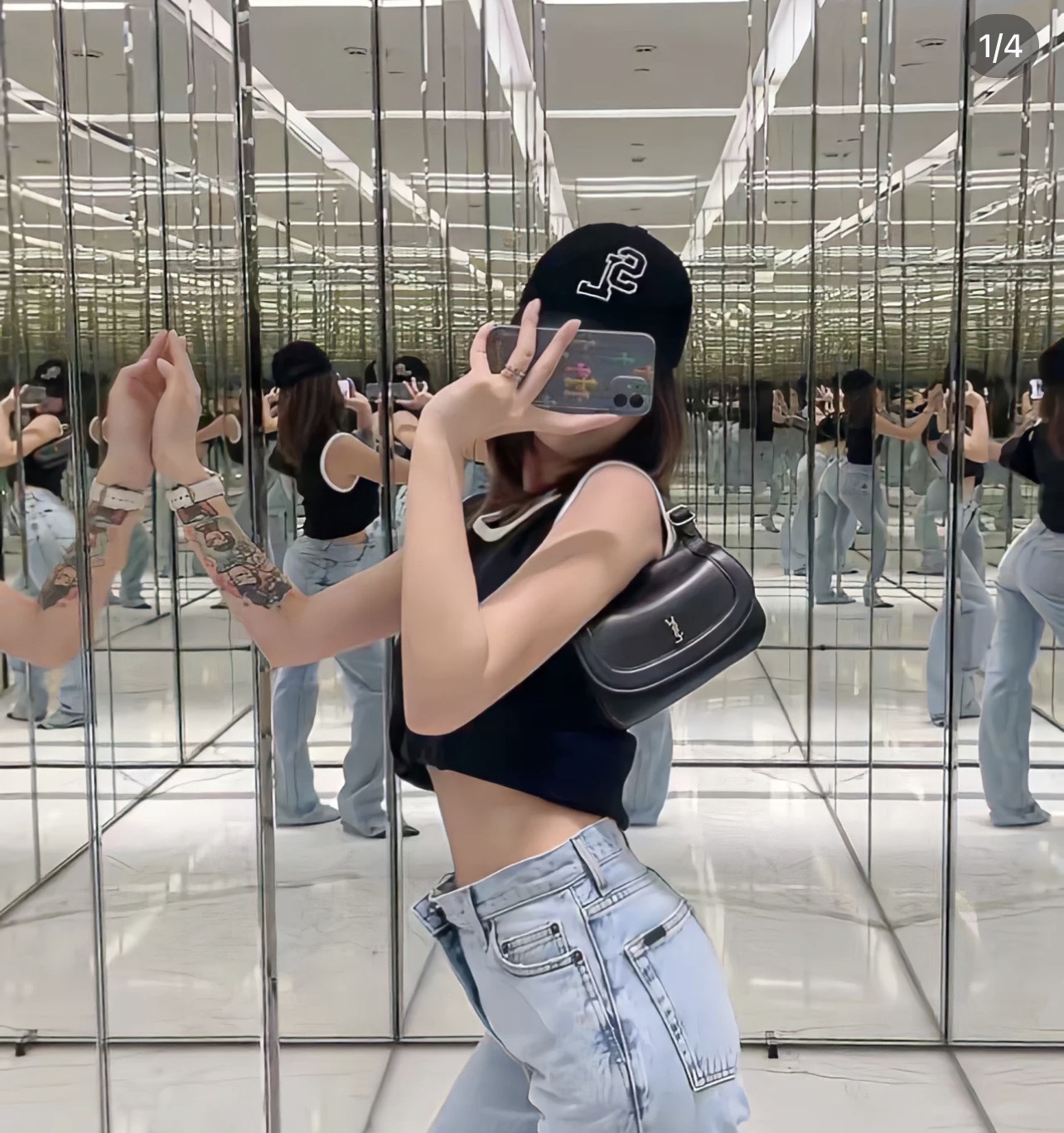 Saint laurent Ysl 𝐂𝐡𝐚𝐫𝐥𝐢𝐞 2022春夏最新款肩背斜挎包684742