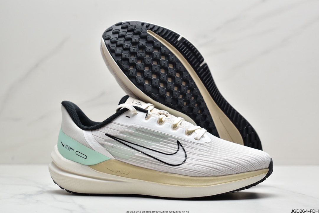 180 耐克Nike Air Zoom Winflo 9X登月系列网透面气 训跑练步鞋