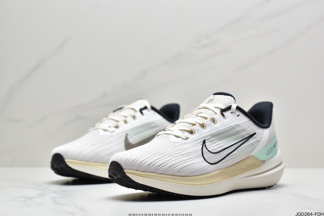 180 耐克Nike Air Zoom Winflo 9X登月系列网透面气 训跑练步鞋