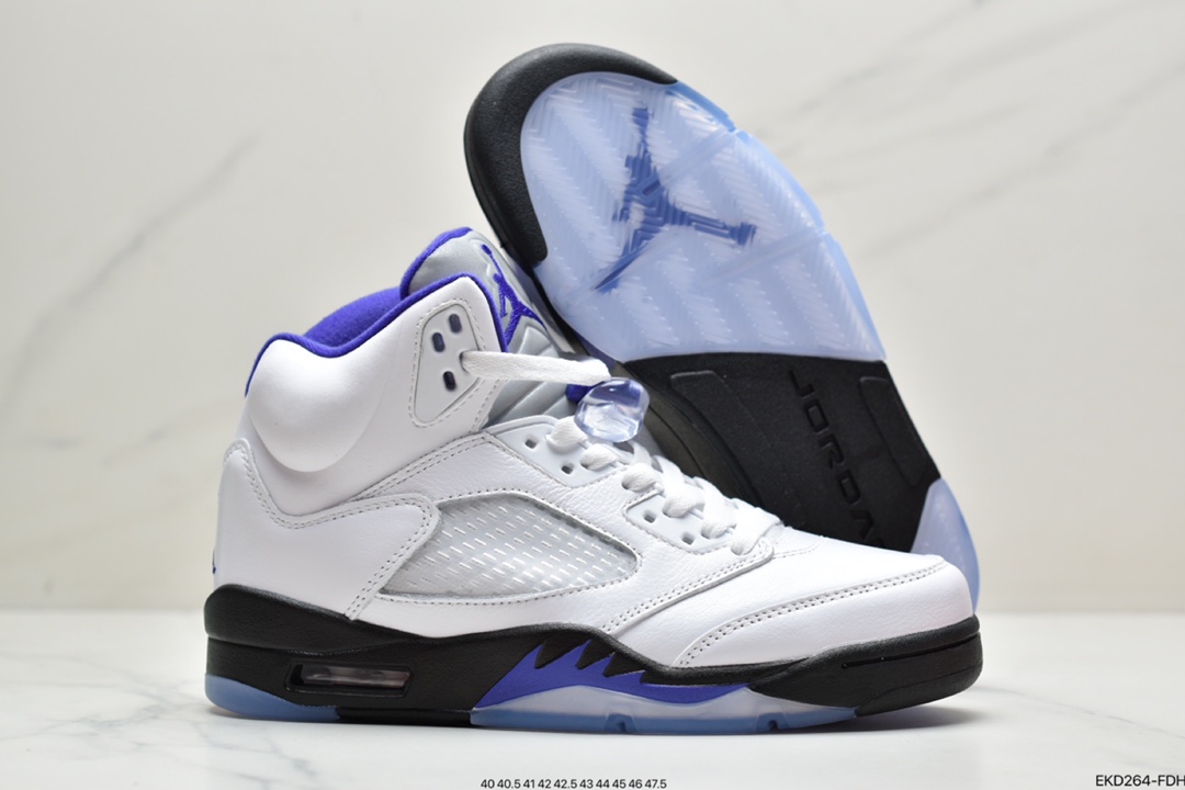 380 Air Jordan 5 “Stealth 2.0” 白蓝 DD0587-140