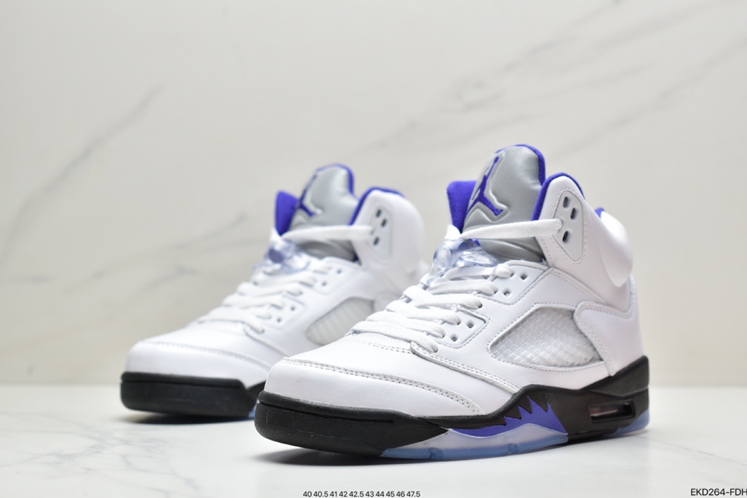 380 Air Jordan 5 “Stealth 2.0” 白蓝 DD0587-140