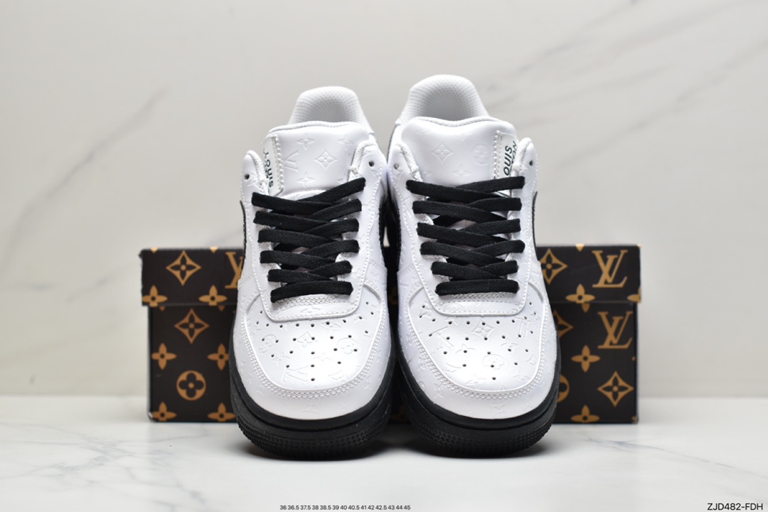 240 超奢联名 路易威登 LV×Nike Air Force 1 Low 07 空军一号 LV3369-100