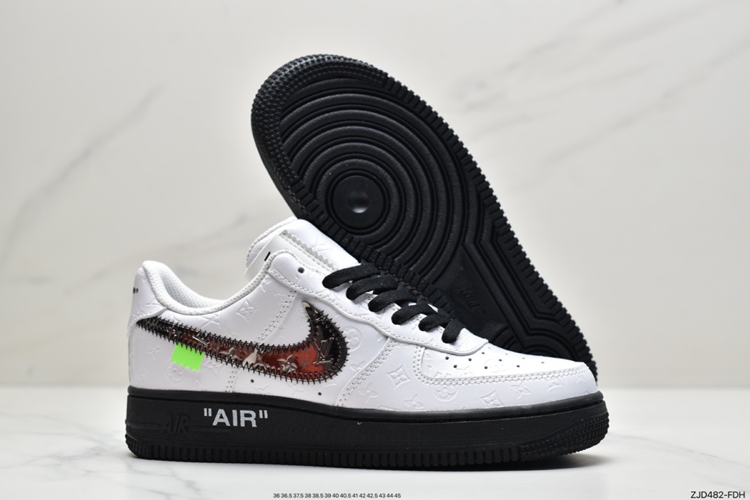 240 超奢联名 路易威登 LV×Nike Air Force 1 Low 07 空军一号 LV3369-100